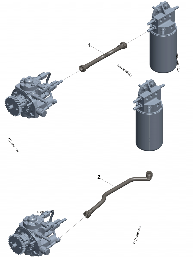 Fuel Filter Plumbing Engines Cummins Qsb Cm B D Cx