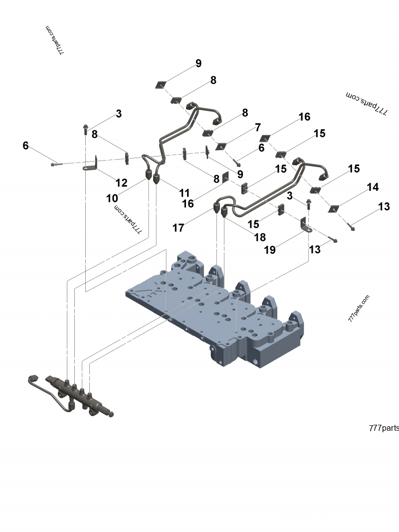 Injector Plumbing Engines Cummins Qsb Cm B D Cx