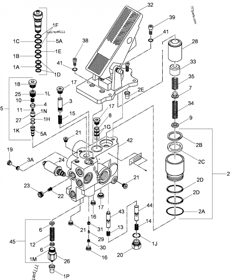 Seal Kit Case Spare Part Parts