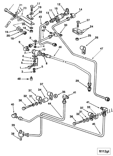 3253638 Tube Connector Elbow Cummins Spare Part 777parts