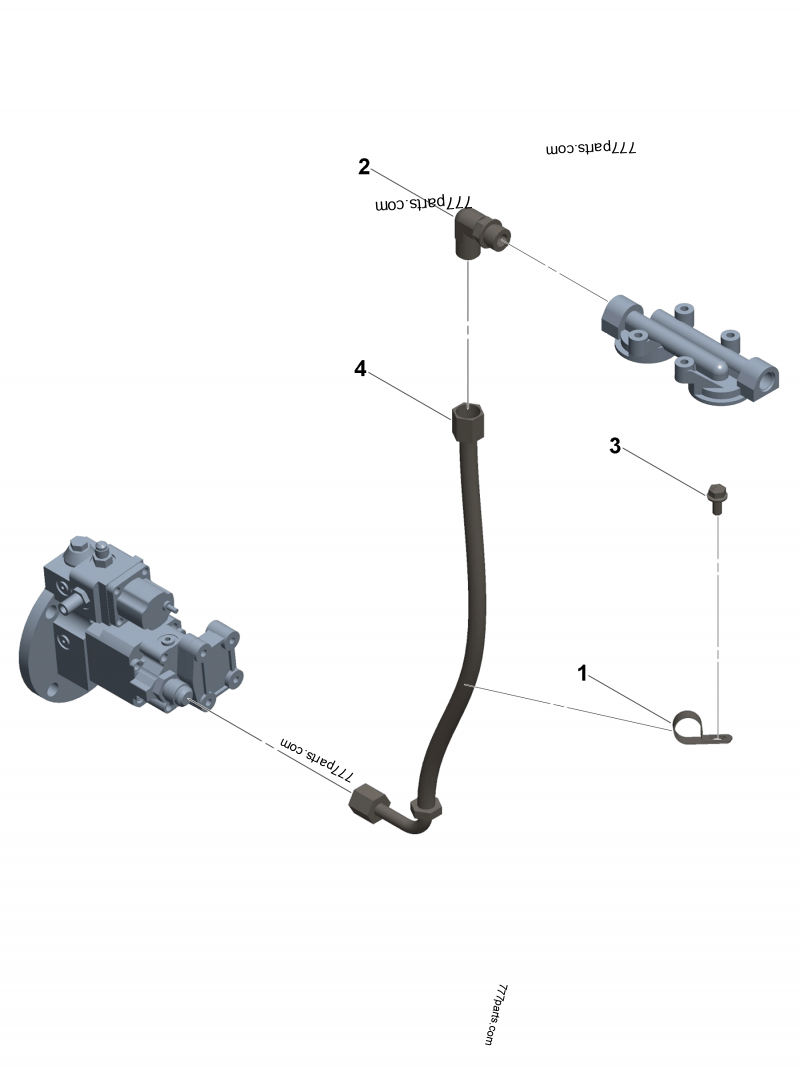 Flexible Hose Cummins Spare Part Parts