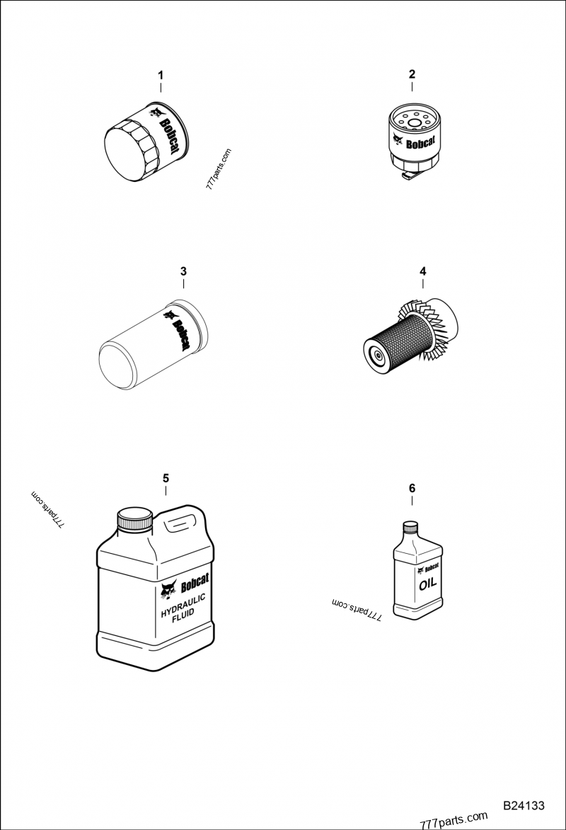 Maintenance Schedule Backhoe Loaders Bobcat B250 570211001 Above maintenance-schedule-backhoe-loaders-bobcat-b250-570211001-above