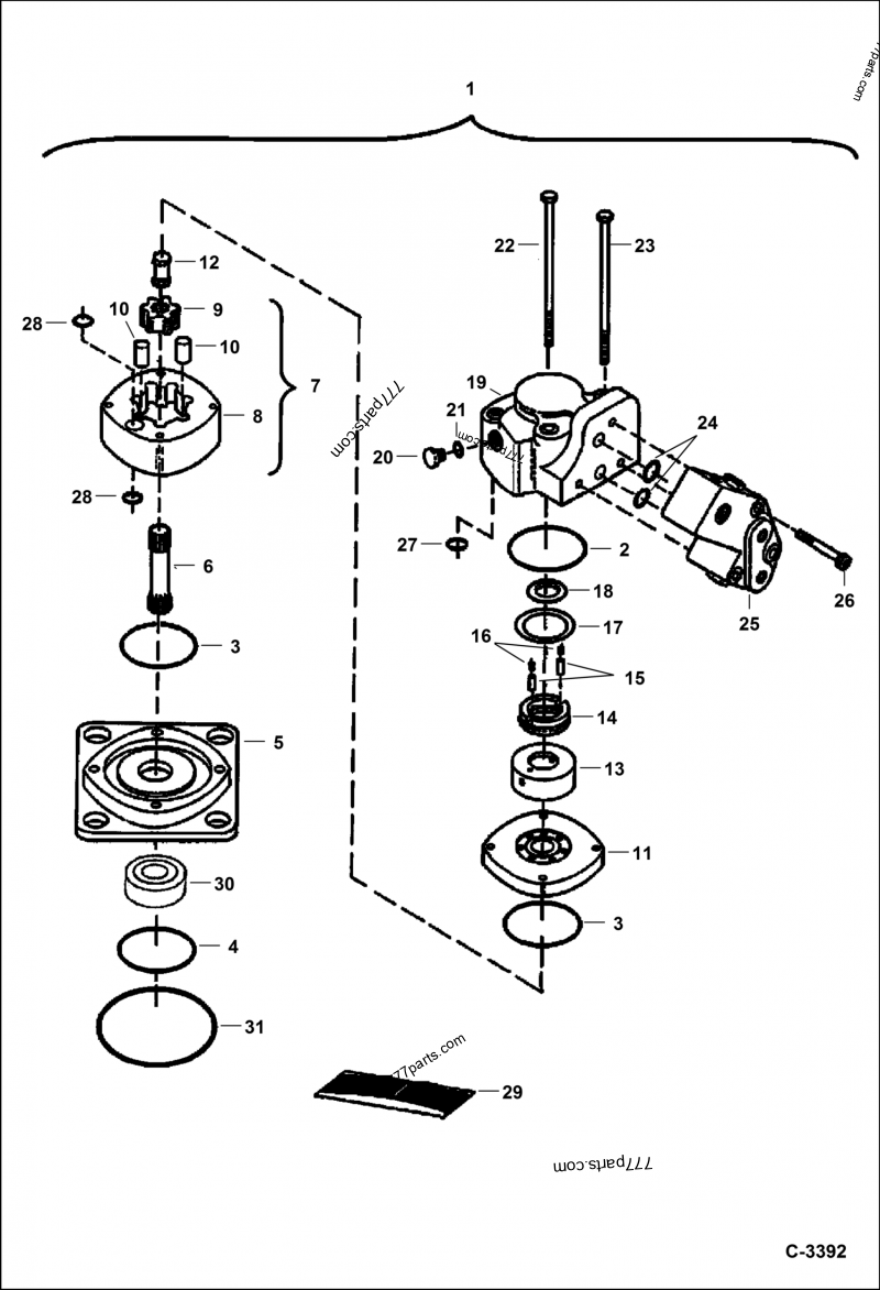 Bobcat 325 Parts Breakdown