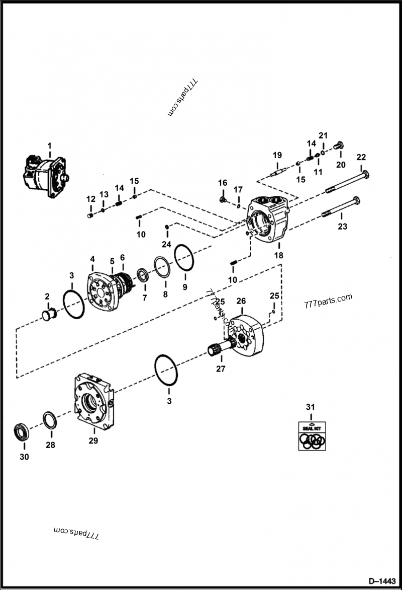 743 Bobcat Skid Steer Diagram