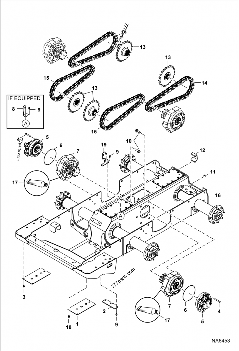 Drive Train (S/N ATDZ11001 - ATDZ11988, ATDZ11990 - ATDZ12117