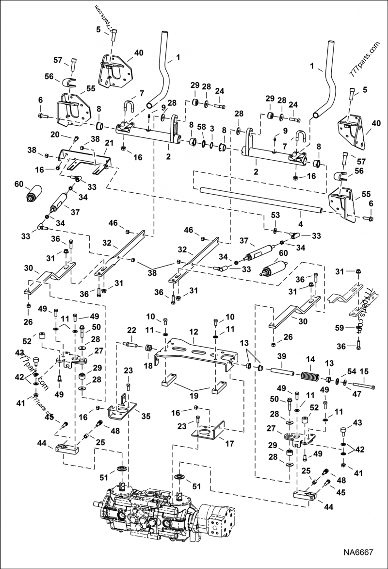 S185 Bobcat Parts Diagram Used Bobcat S185 Skid Steer Loader Parts