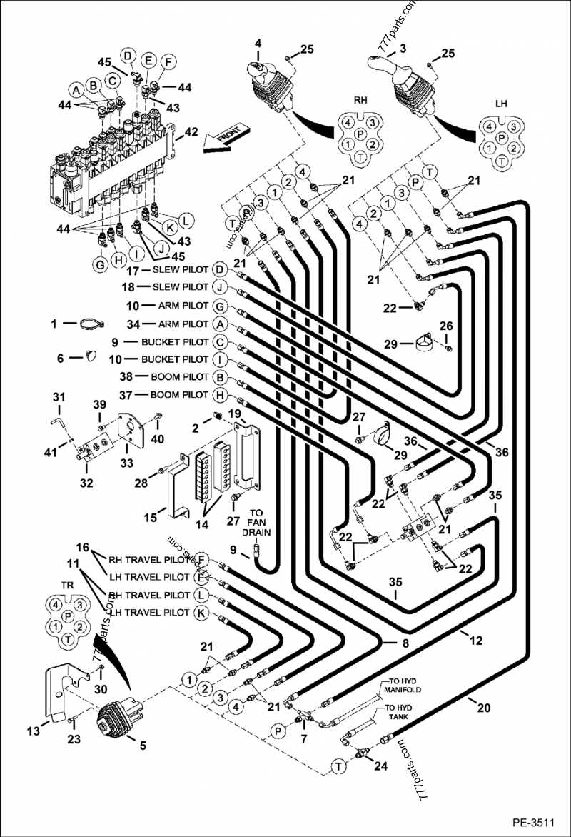 43-379-1 Hydro-Aire Hytrol Mark III Skid Control Braking System