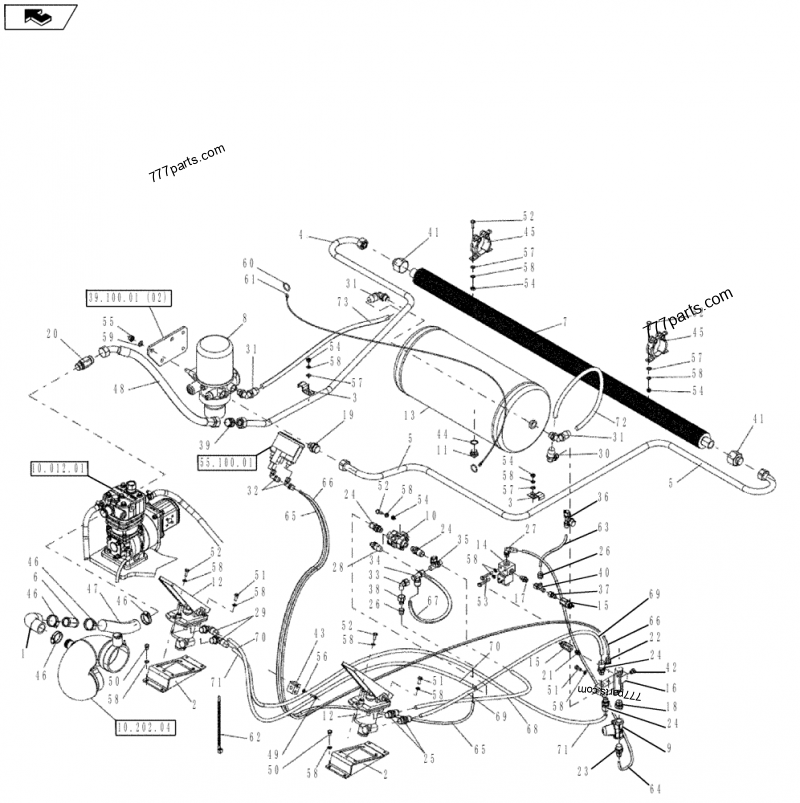 AIR DISTRIBUTION (GROUP 345-ND144877) - COMPACTION Case PT240 ...