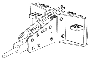 Part diagram HYDRAULIC HAMMERS, 420CT - COMPACT TRACK LOADERS Case 420CT (COMPACT TRACK LOADER - SERIES 3, ASN N7M455401 (1/08-3/11)) | 777parts.com