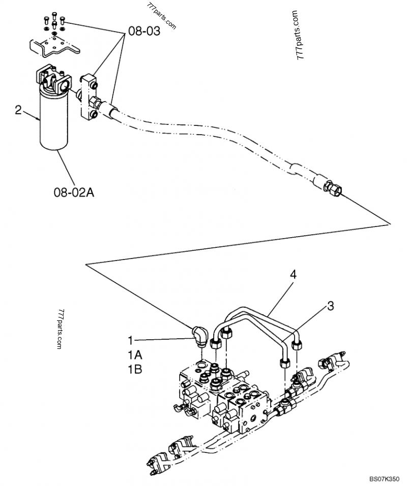 HYDRAULICS NON RIDE CONTROL WHEEL LOADERS Case 521E (WHEEL LOADER