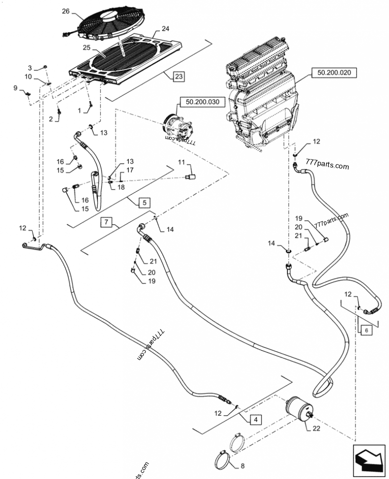 HVAC SYSTEM - SKID STEER LOADERS Case SV340 (SKID STEER LOADER - TIER ...