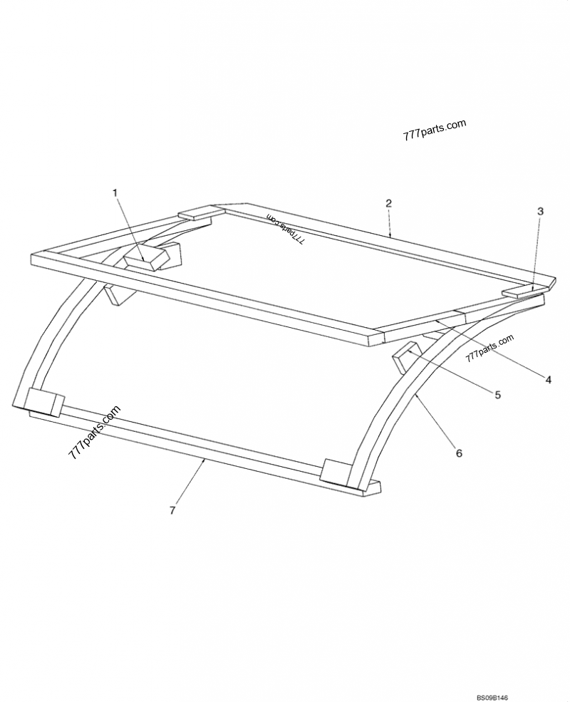 Part diagram KIT HVAC SEAL - COMPACT TRACK LOADERS Case 420CT (COMPACT TRACK LOADER - SERIES 3, ASN N7M455401 (1/08-3/11)) | 777parts.com