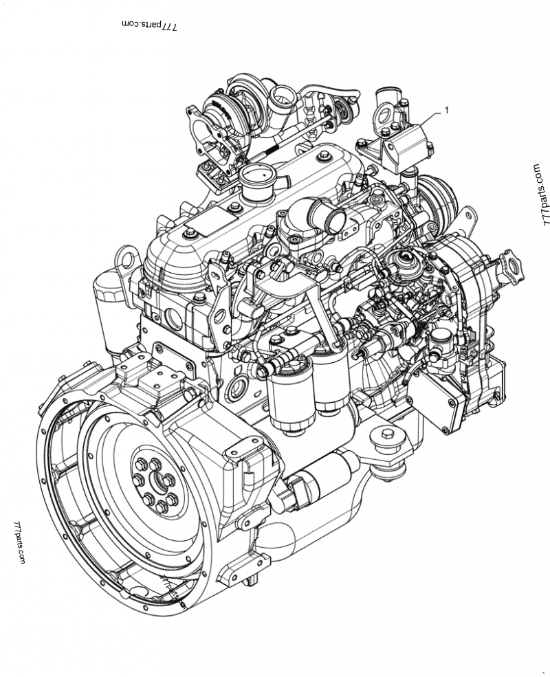 ENGINE LOADER BACKHOES Case 570ST (TRACTOR LOADER BACKHOE (8/16