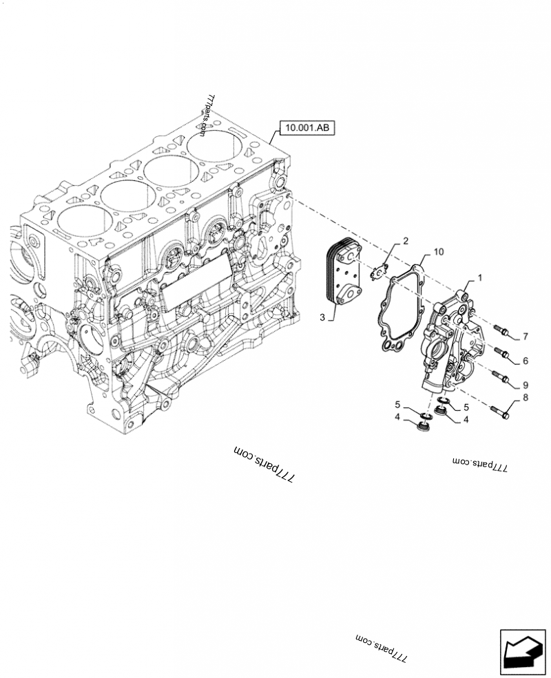 HEAT EXCHANGER COMPACT TRACK LOADERS Case TV380 TRACK LOADER