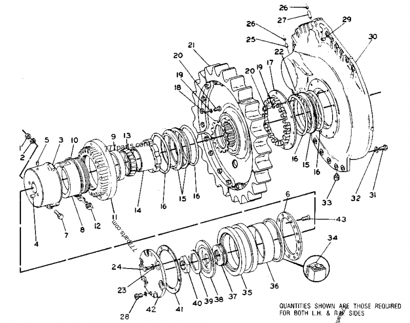 2S7100 FINAL DRIVE GP-PART 1 OF 2 - TRACK-TYPE TRACTOR Caterpillar