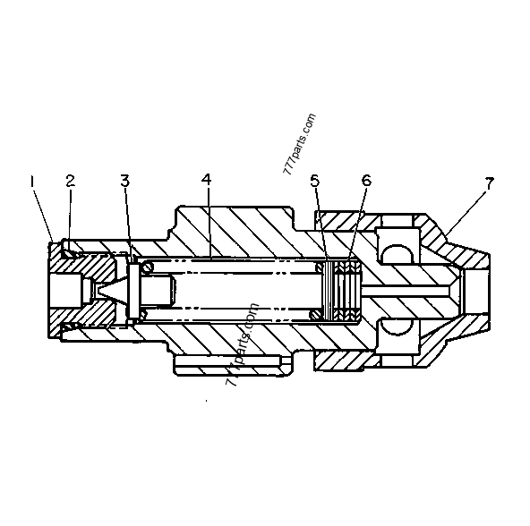 9T6720 VALVE GPRELIEFPILOT OPERATED EXCAVATOR Caterpillar 229D
