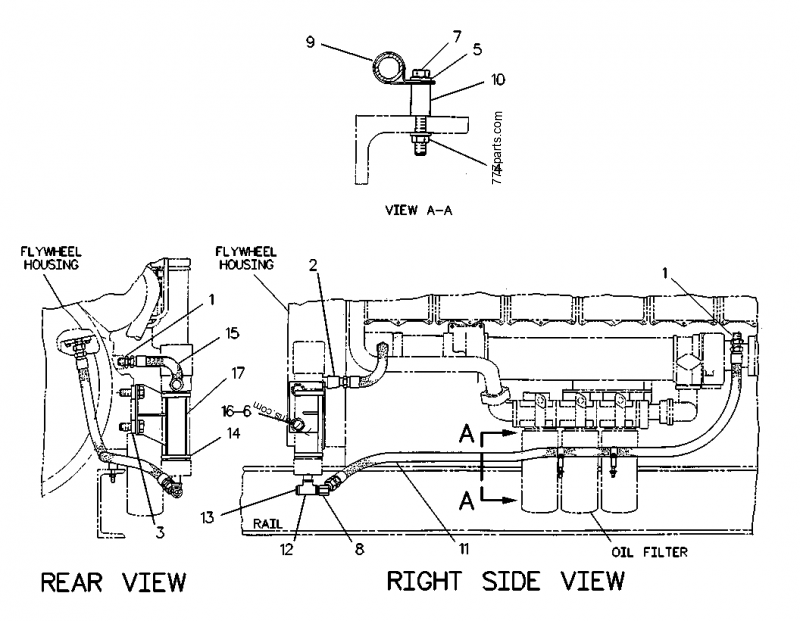 4P4995 MOUNTING GPJACKET WTR HEATER ENGINE GENERATOR SET