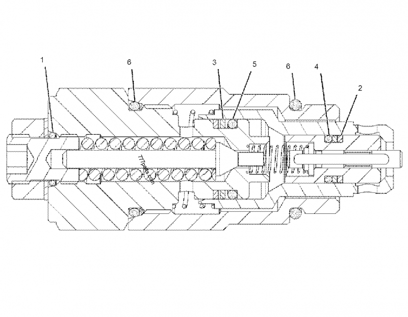 255-5661 VALVE GP-RELIEF -LINE - EXCAVATOR Caterpillar M325D