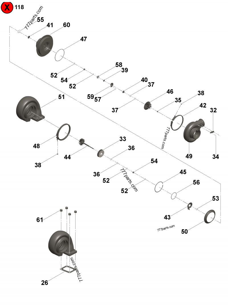 Performance Parts Engines Cummins QSM11 CM876 M102M (D353013MM08)