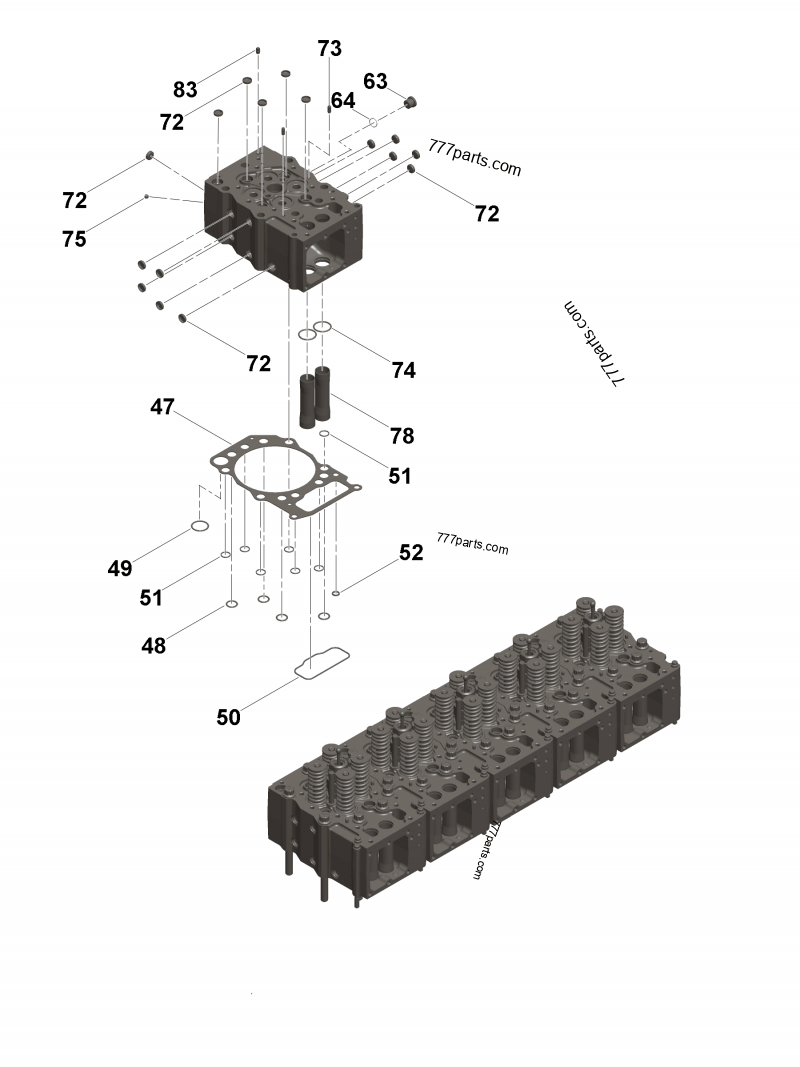 Performance Parts Engines Cummins QSK23 CM2250 K109 (D893007GD12)