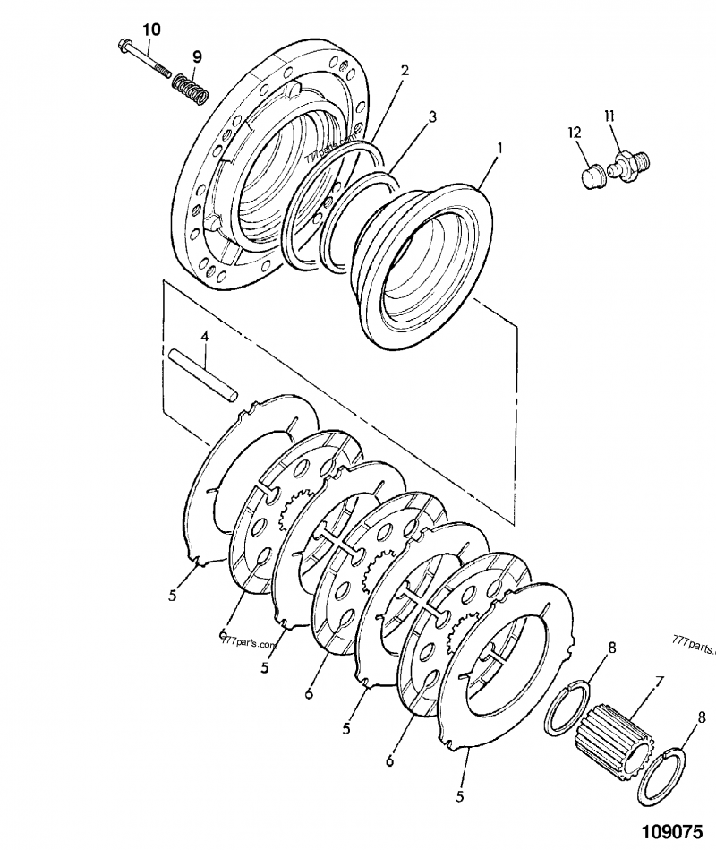 BRAKES, STEER AXLE, 461/22440 CONSTRUCTION JCB S80 (INTERNATIONAL
