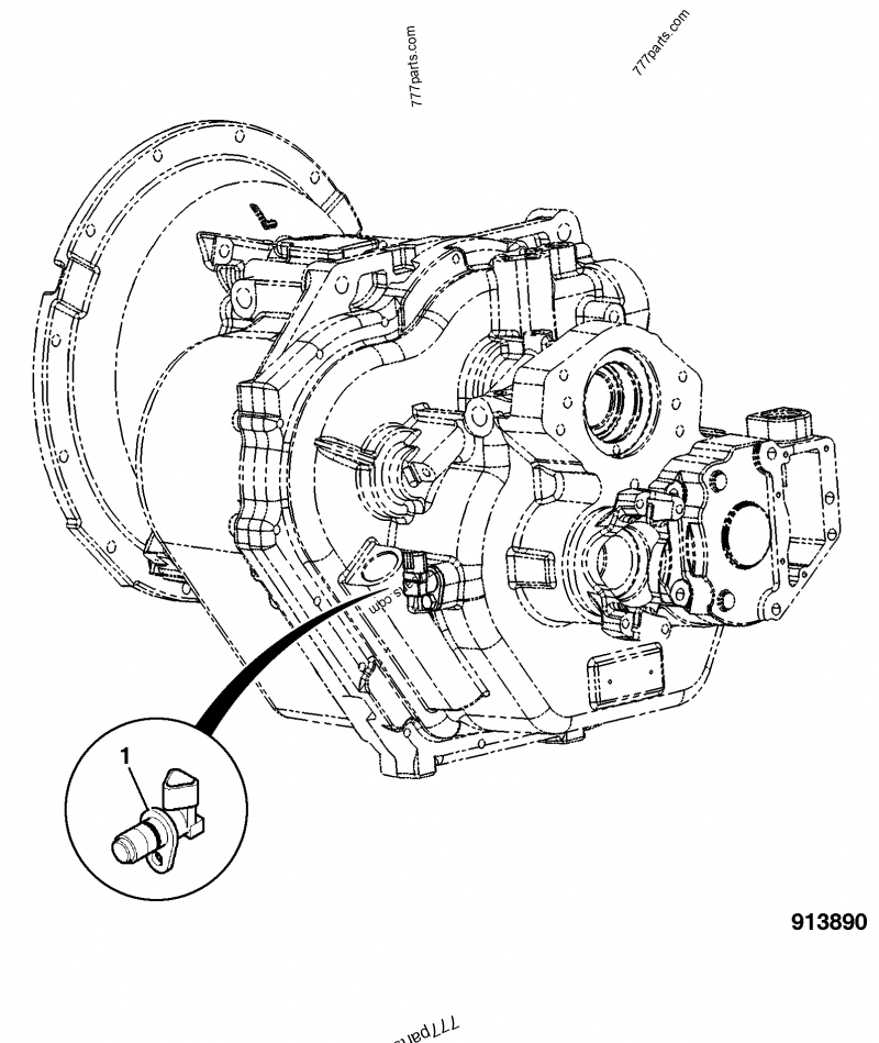 Кпп jcb 4cx схема