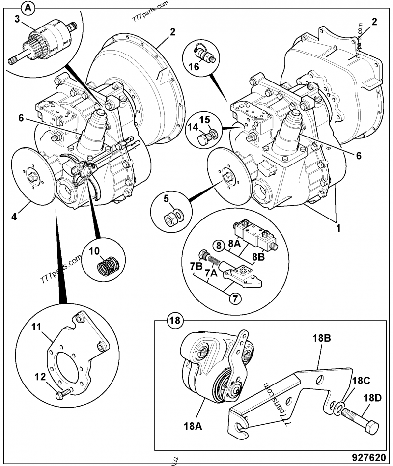 460/20710, SS600 ITL JCB .POWERSHIFT (INTERNATIONAL TRANSMISSIONS