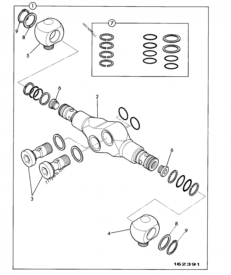 BREAKER, HAMMERMASTER 360, SWIVEL COUPLING JCB INDIA JCB KERBMASTER