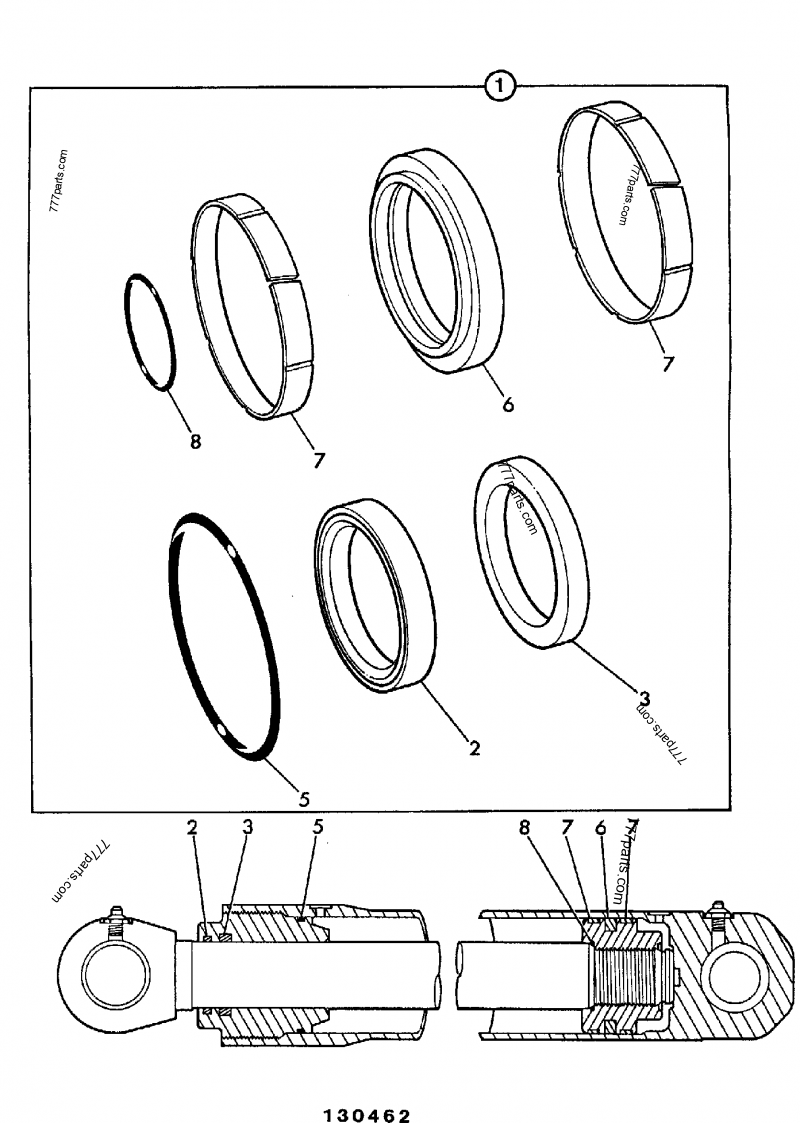 JCB Lift Seal Kit