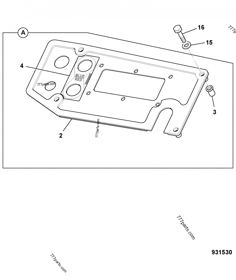 BULKHEAD PLATE, CAB/CANOPY ELECTRICS - CONSTRUCTION JCB 214/3CX 14-PC ...