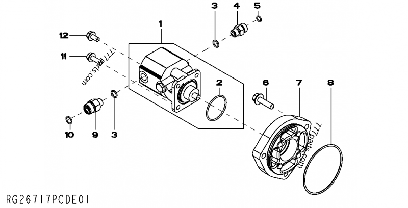 Lift - Hand Crank - JD710