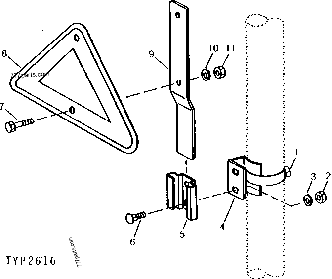 John Deere 7, 8, 8A, 8B, 10 and 10A Backhoes Parts Catalog (PC1969)