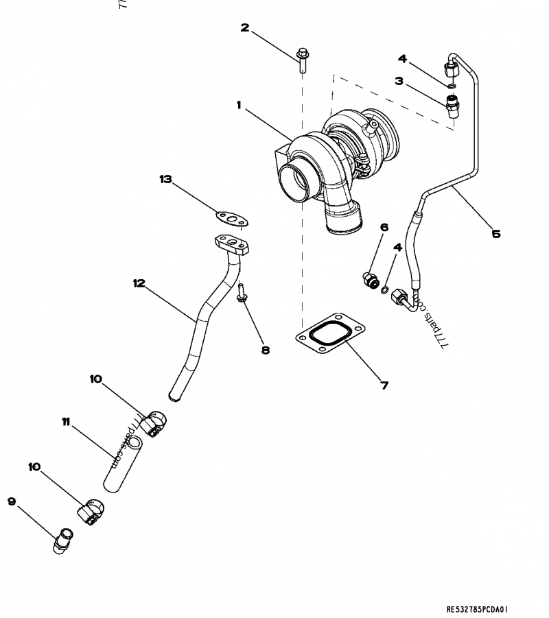 Fuse Panel and Relay Board ( - 23289) - LOADER, FOUR-WHEEL DRIVE John Deere  244J - LOADER, FOUR-WHEEL DRIVE - 244J Loader Vehicle Electrical Systems  1676 Instruments And Indicators Fuse Panel and Relay Board ( - 23289)