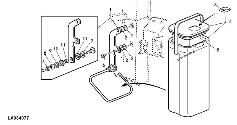 FUSE BOX / SYMBOLS (OPEN OPERATOR'S STATION) - TRACTOR John Deere 6130 -  TRACTOR - 6130 Tractor (Engine 4045HL282,4045HL287)(European Edition)  Electrical Components / Control Units And Miscellaneous Small Parts FUSE BOX  / SYMBOLS (OPEN OPERATOR'S