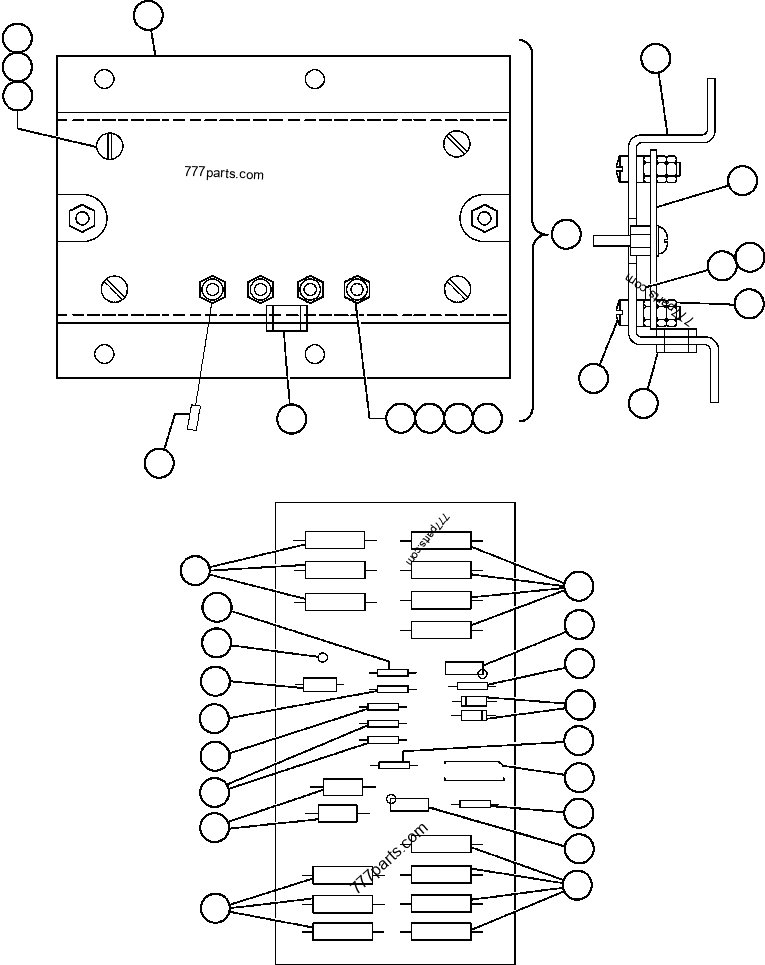 panel-vmm-ve6118-trucks-komatsu-afe39-u-777parts