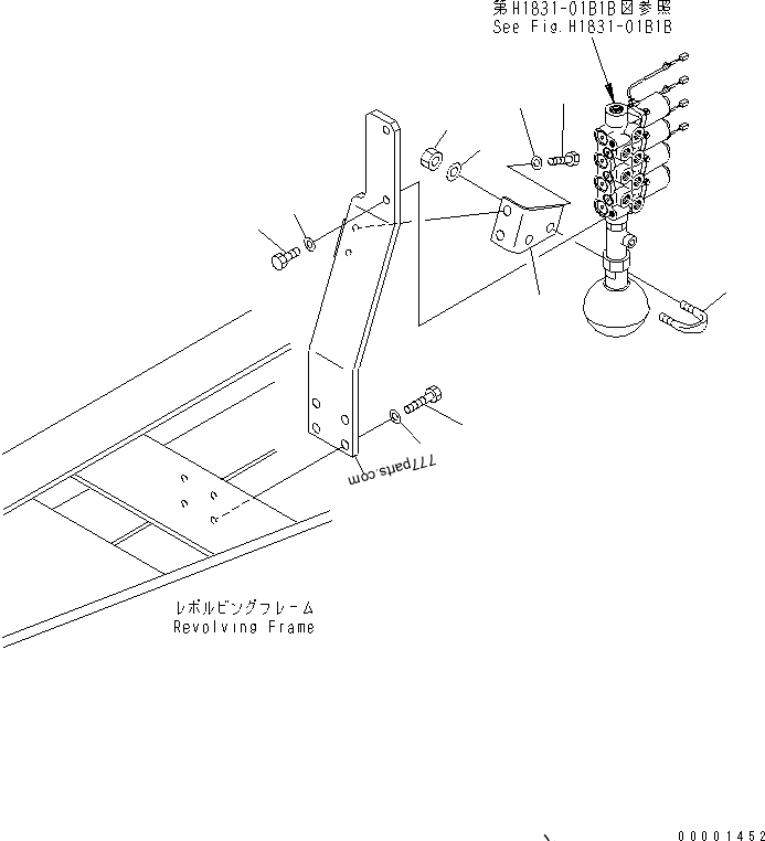 SOLENOID VALVE LINE (SOLENOID VALVE BRACKET) (ATTACHMENT)(#66115 ...