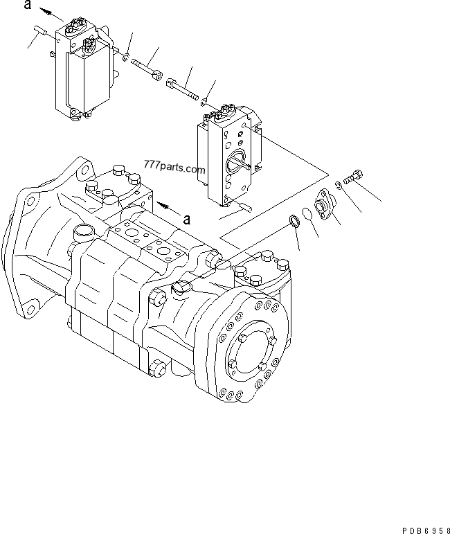 MAIN PUMP (13/13) (NO.2 PUMP)(#31001-) - Hydraulic Excavator