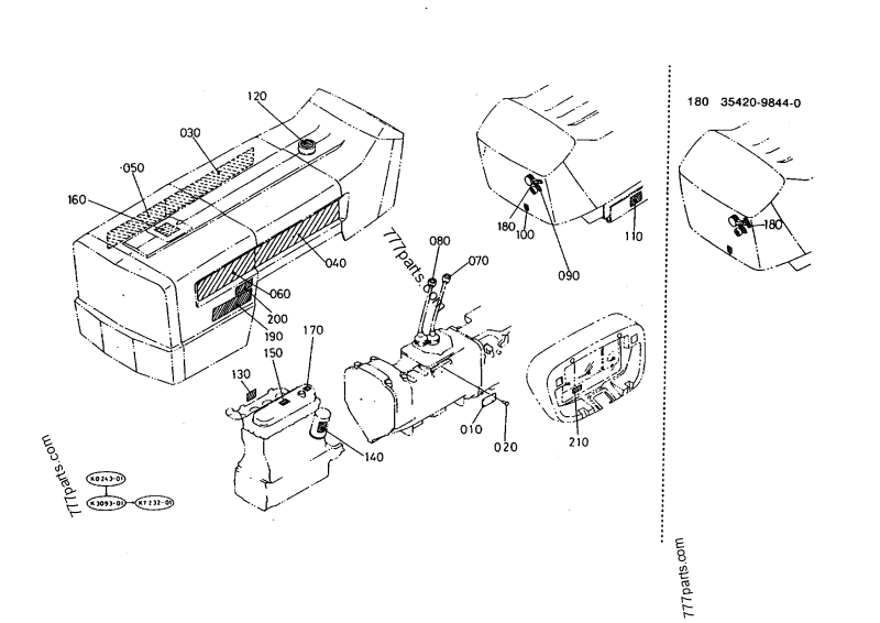 LABEL 1 - M Series Kubota M7030SUDT | 777parts.com