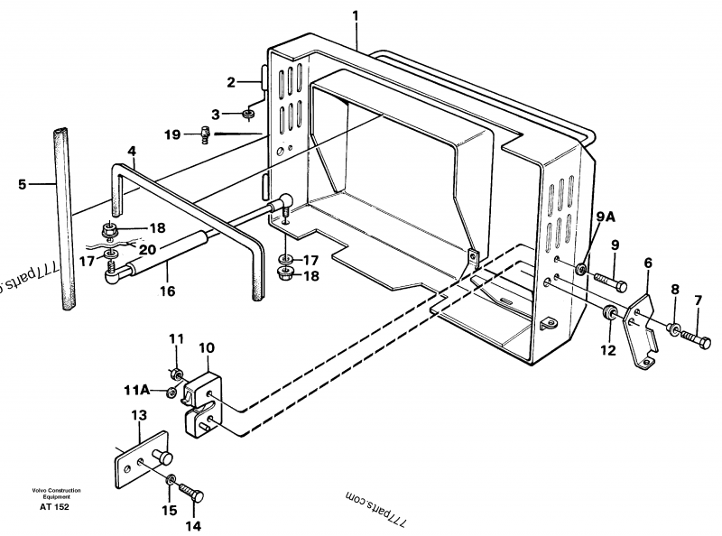 Filter cover - Wheel Loaders Volvo L90C | 777parts.com