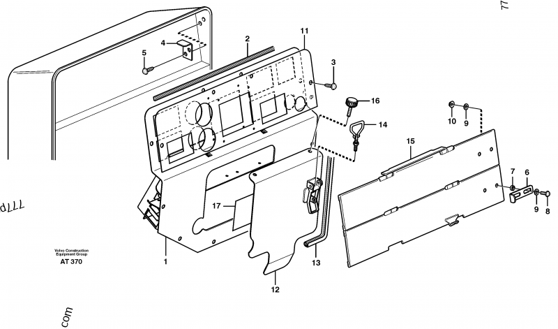 Instrument panel - Wheel Loaders Volvo L90C | 777parts.com