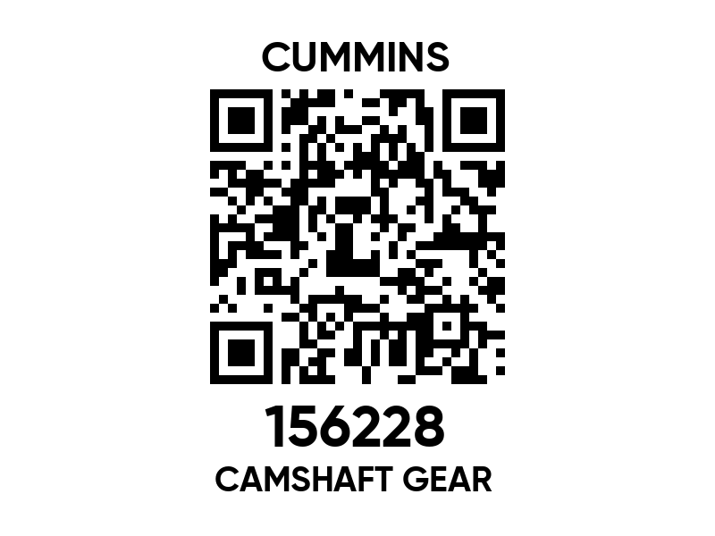 156228 Camshaft gear - Cummins spare part | 777parts.com