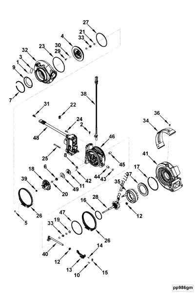 4955542 Turbocharger kit - Cummins spare part | 777parts.com