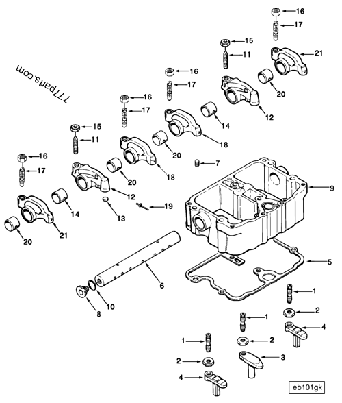 3071319 Valve crosshead - Cummins spare part | 777parts.com