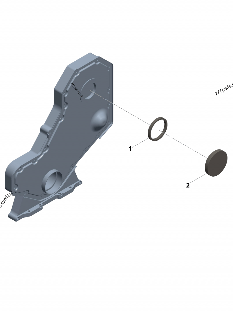 3968355 Access hole cover - Cummins spare part | 777parts.com
