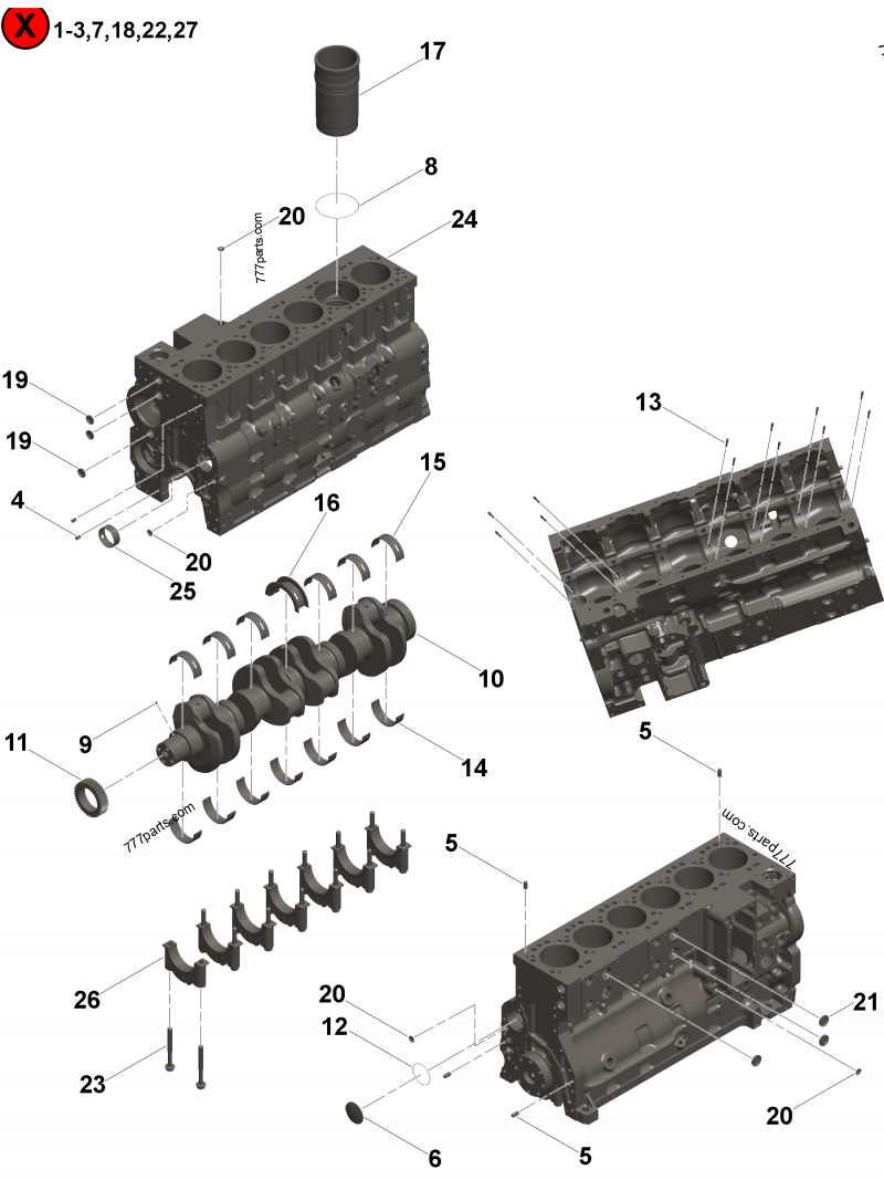 【保証書付】 3968355 Access hole cover - Cummins spare part | 777parts.com アイドル