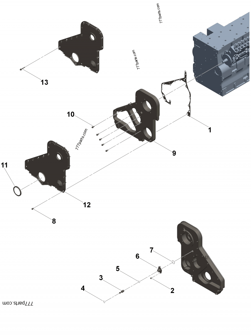 5472929 Overhaul kit - Cummins spare part | 777parts.com