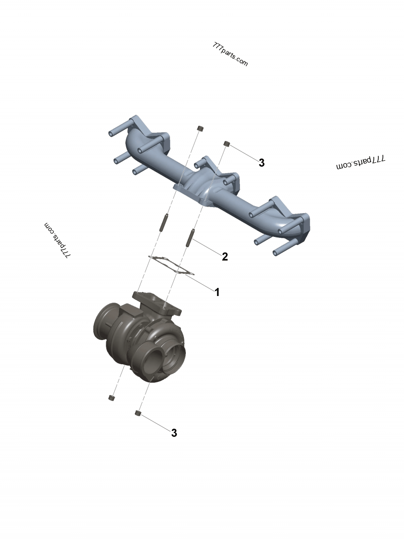 4089754 Heat exchanger55w turbocharger - Cummins spare part