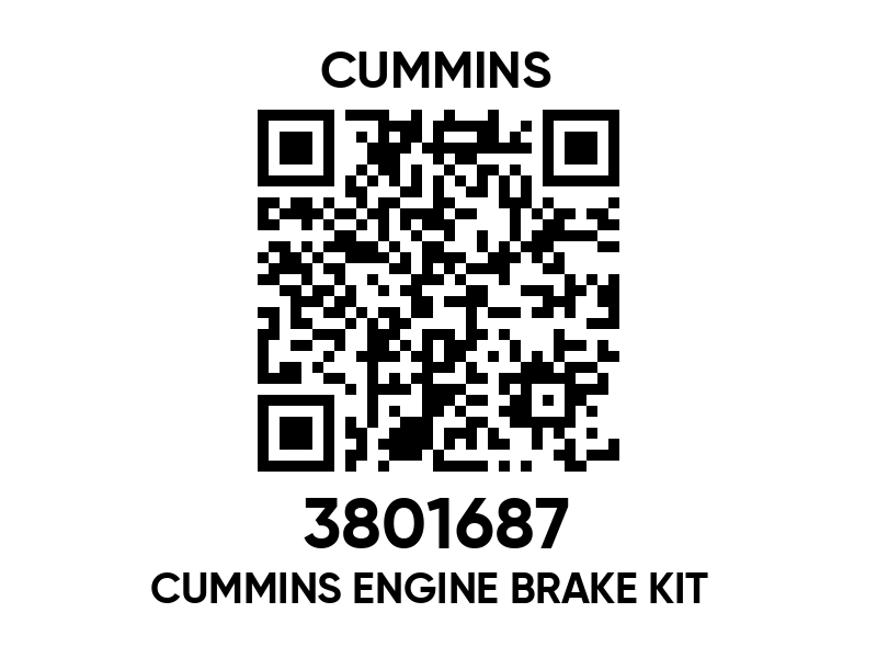 3801687 Cummins engine brake kit Cummins spare part
