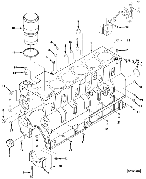 リン様確認専用ページ❷ 3802431 Cylinder block - Cummins spare part | 777parts.com