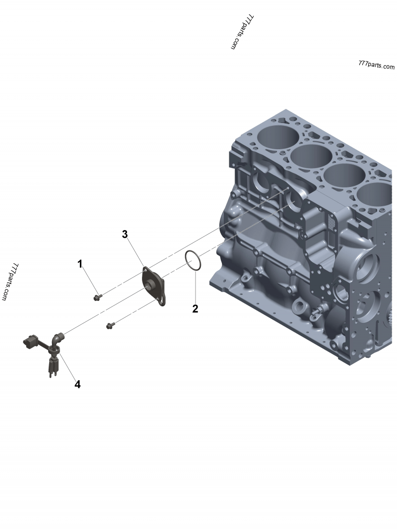 3946905 Engine heater - Cummins spare part | 777parts.com